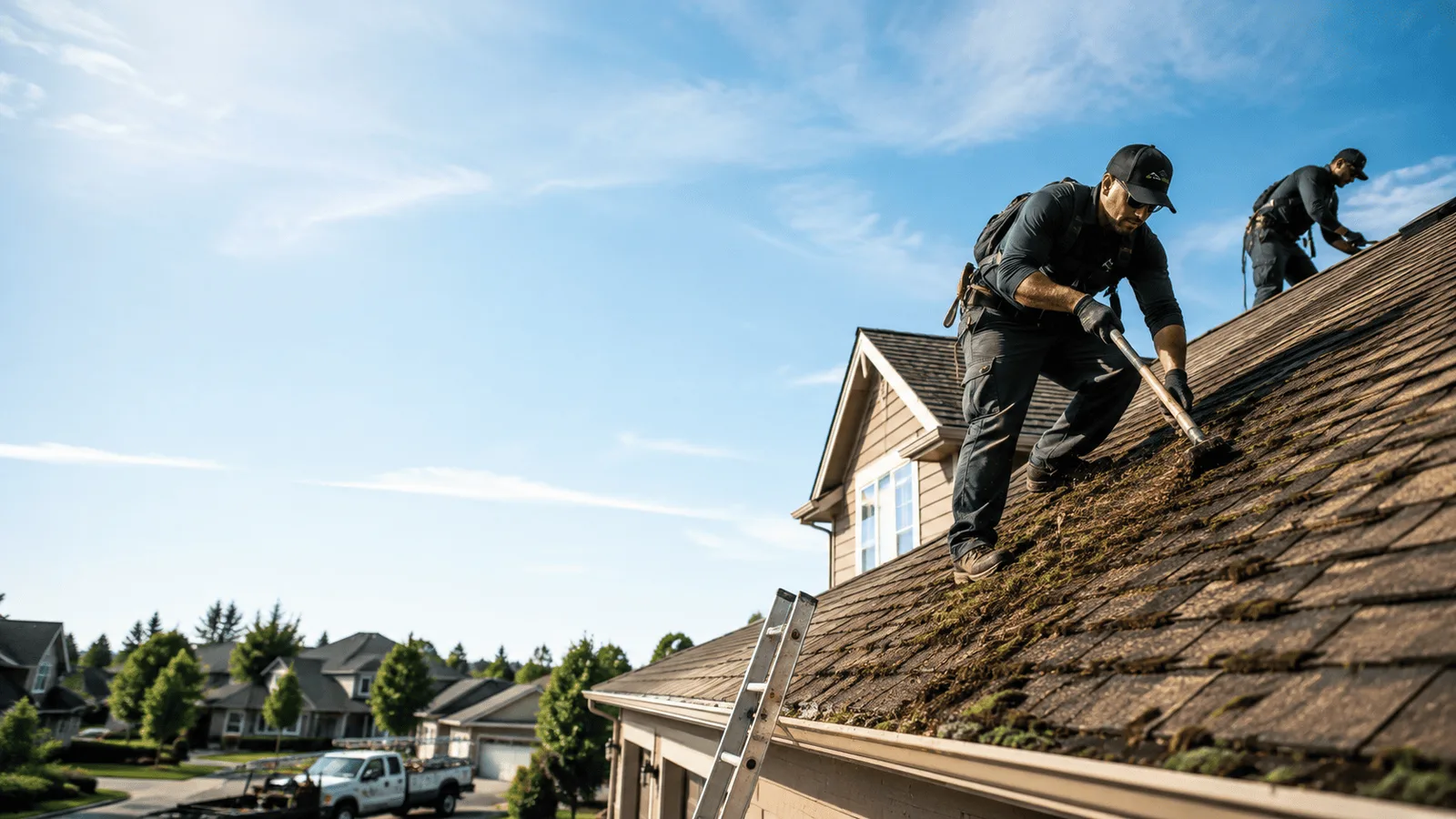 Roof Moss Removal in Maumelle, AR near me